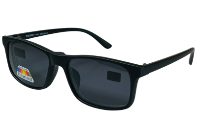 Окуляри з діоптрією 2788 c клипсою Polarized чорна