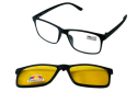 Окуляри з діоптрією 2788 c кліпсою Polarized жовта
