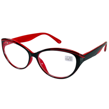 Очки с диоптрией 2804 С1 Red (белая линза)