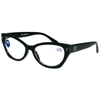 Очки с диоптрией 7105 C1 Черный Blue Blocker (58-60мм )