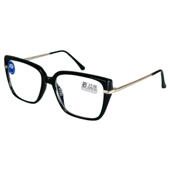 Очки с диоптрией 7092 C1 Черный Blue Blocker