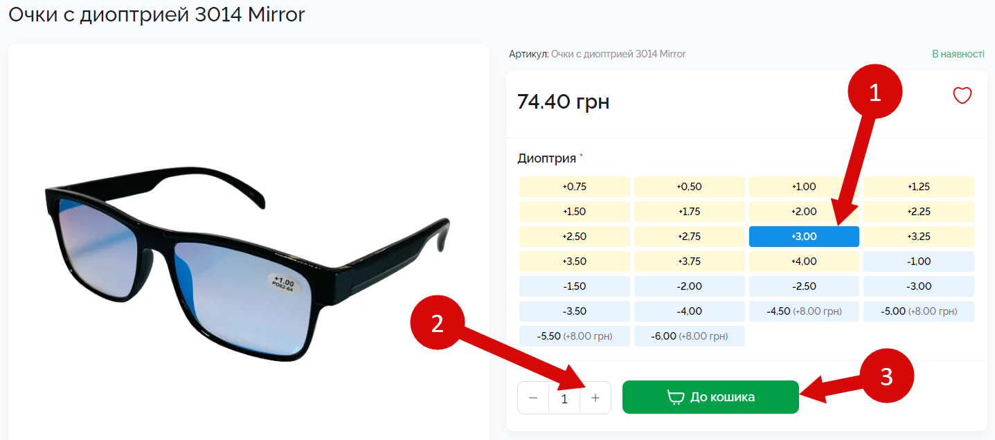 как добавить товар в корзину